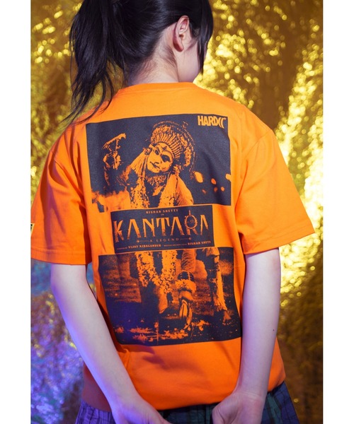 ハードコアチョコレート（ハードコアチョコレート）の「『カーンターラ 神の降臨』（パンジュルリオレンジ）（Tシャツ/カットソー・メンズ・オレンジ・XX-LARGE/X-LARGE/LARGE）」の5枚目の写真