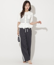 WILLSELECTION | サイドレースダブルウエストツータックパンツ(その他パンツ)