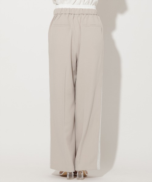 WILLSELECTION(ウィルセレクション)の「サイドレースダブルウエストツータックパンツ(その他パンツ・レディース・サックスブルー/ベージュ/ネイビー・FREE)」の7枚目の写真