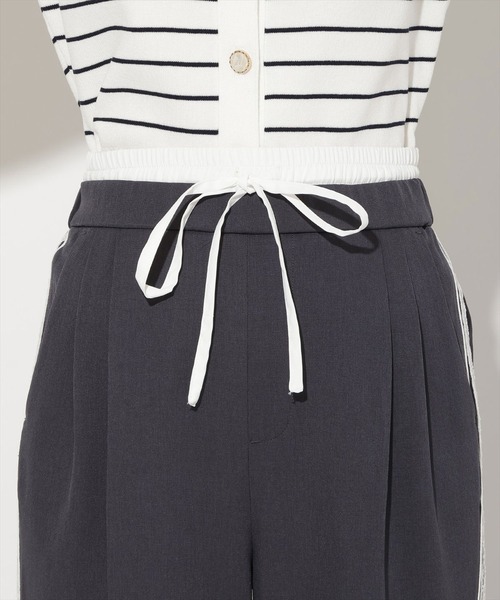 WILLSELECTION(ウィルセレクション)の「サイドレースダブルウエストツータックパンツ(その他パンツ・レディース・サックスブルー/ベージュ/ネイビー・FREE)」の15枚目の写真