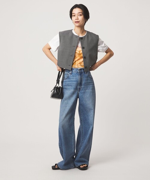 green label relaxing(グリーンレーベルリラクシング)の「マルチウェイ ワンピース(ワンピース・レディース・ブラック/ネイビー/ダークグレー・FREE)」の20枚目の写真