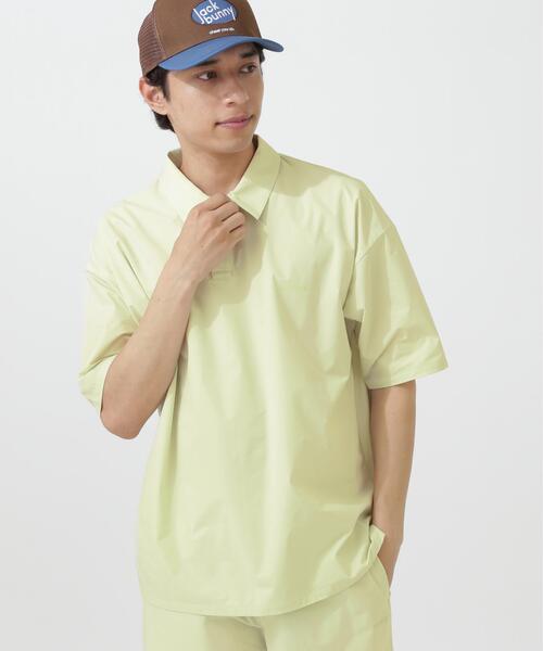 Jack Bunny!!(ジャックバニー)の「【Jack Bunny!!】HyperHelix4WAYストレッチ半袖ポロシャツ(ポロシャツ・メンズ・ベージュ/グレー・LARGE/MEDIUM/X-LARGE)」の14枚目の写真