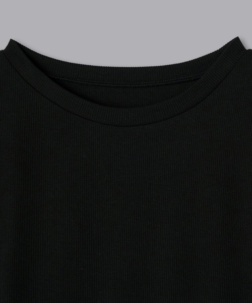 Olu.(オルドット)の「アシンメトリーダブルバルーンカットソー(Tシャツ/カットソー・レディース・ドット/チャコールグレー・FREE)」の16枚目の写真