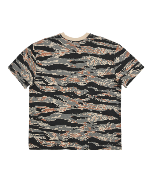 ERSCO(イーアルエスコ)の「ブラー ロゴ カモ Tシャツ_ベージュ(Tシャツ/カットソー・レディース・その他・X-LARGE/LARGE/MEDIUM)」の2枚目の写真