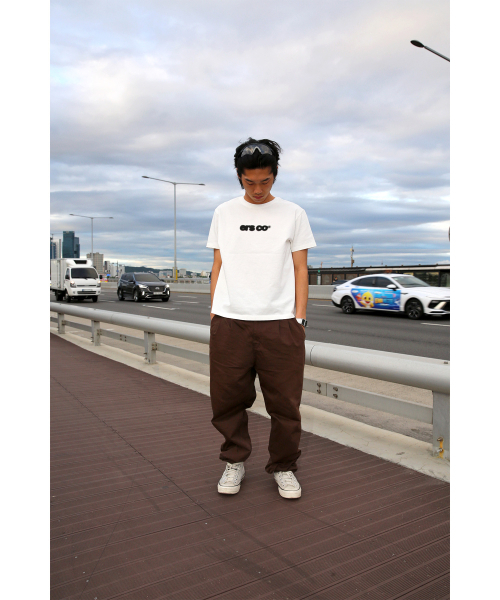 ERSCO(イーアルエスコ)の「ブラー ロゴ カモ Tシャツ_ベージュ(Tシャツ/カットソー・レディース・その他・X-LARGE/LARGE/MEDIUM)」の6枚目の写真