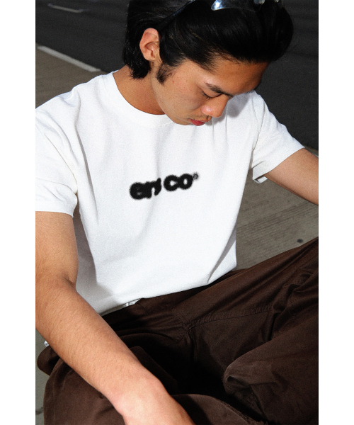 ERSCO(イーアルエスコ)の「ブラー ロゴ カモ Tシャツ_ベージュ(Tシャツ/カットソー・レディース・その他・X-LARGE/LARGE/MEDIUM)」の7枚目の写真