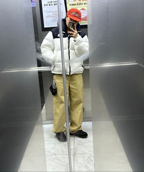 XTONZ(エクストーンズ)の「XP123スローガンバンディングコットンパンツ(BEIGE)(その他パンツ・レディース・その他・MEDIUM/LARGE)」の3枚目の写真
