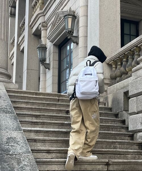 XTONZ(エクストーンズ)の「XP123スローガンバンディングコットンパンツ(BEIGE)(その他パンツ・レディース・その他・MEDIUM/LARGE)」の5枚目の写真