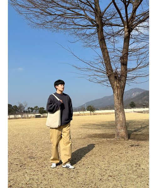 XTONZ(エクストーンズ)の「XP123スローガンバンディングコットンパンツ(BEIGE)(その他パンツ・レディース・その他・MEDIUM/LARGE)」の11枚目の写真