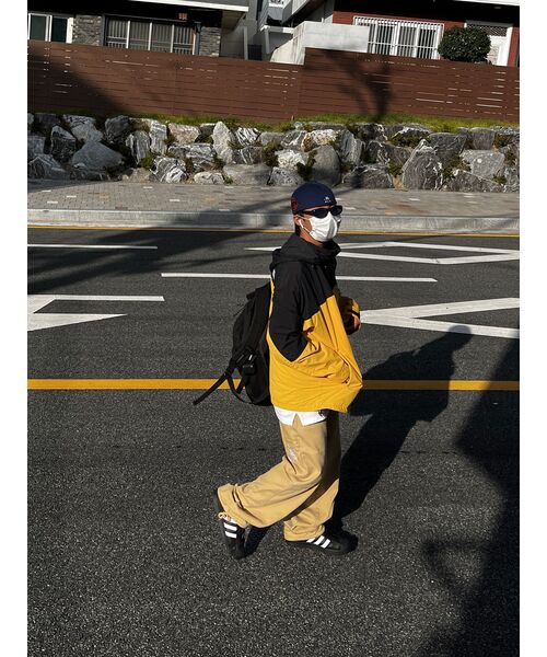 XTONZ(エクストーンズ)の「XP123スローガンバンディングコットンパンツ(BEIGE)(その他パンツ・レディース・その他・MEDIUM/LARGE)」の14枚目の写真