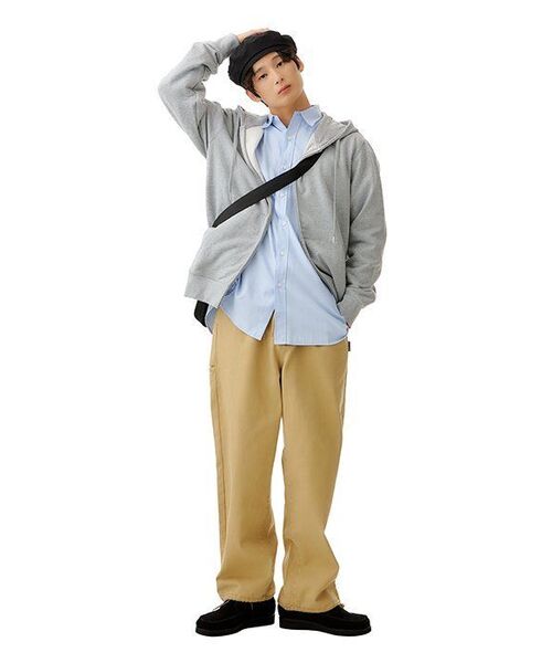 XTONZ(エクストーンズ)の「XP123スローガンバンディングコットンパンツ(BEIGE)(その他パンツ・レディース・その他・MEDIUM/LARGE)」の15枚目の写真