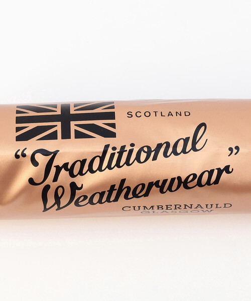 FREAK'S STORE(フリークスストア)の「TRADITIONAL WEATHERWEAR/トラディショナルウェザーウェア LIGHT WEIGHT UMBRELLA(晴雨兼用傘)/ライトウェイトアンブレラ(折りたたみ傘・レディース・ゴールド/シルバー・ONE SIZE)」の4枚目の写真