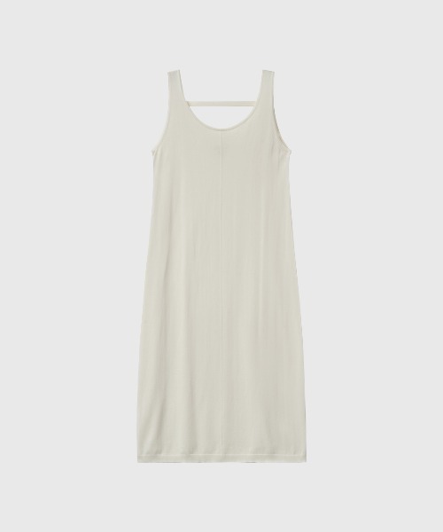 GENERAL IDEA(ジェネラルアイデア)の「【GENERAL IDEA】COOL Uネックマキシニットワンピース / COOL U-NECK MAXI KNIT DRESS(ワンピース・レディース・アイボリー/ブラック・S/L/M)」の7枚目の写真