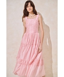Josephine Soccer Dress バブルサッカーVネックドレス（ワンピース