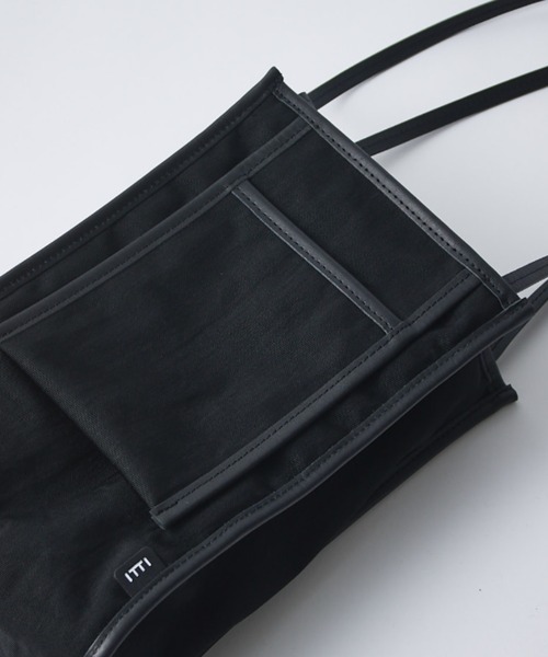 Lui's(ルイス)の「【ITTI】MICHELLE OUTPOCKET ONEMILE TOTE(トートバッグ・メンズ・ブラック・FREE)」の5枚目の写真