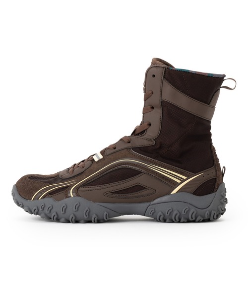 FILA(フィラ)の「FILA ECHAPPE MS HI / フィラエシャッペエムエスハイ(スニーカー・レディース・ブラウン・24.0cm/24.5cm/25.0cm/25.5cm/26.0cm/23.0cm/23.5cm)」の4枚目の写真