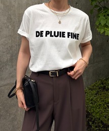 COLLAGE GALLARDAGALANTE | 大人映えフロッキーロゴTシャツ/ZOZO限定(Tシャツ/カットソー)