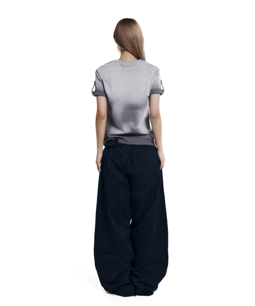 AAKAM(アーカム)の「Shirring Utility Cargo Pants (Black)(その他パンツ・レディース・その他・1/2)」の7枚目の写真