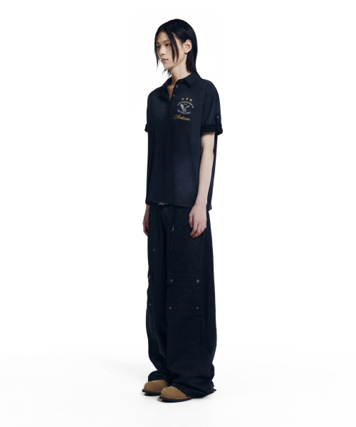 AAKAM(アーカム)の「Shirring Utility Cargo Pants (Black)(その他パンツ・レディース・その他・1/2)」の12枚目の写真