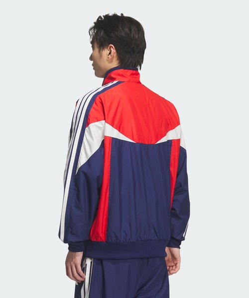 adidas（アディダス）の「マストハブ ルーズフィット カラー ブロック メッシュライニング ウインドブレーカー ジャケット / アディダス adidas（ジャージ・メンズ・ブルー・X-SMALL/X-LARGE/SMALL/LARGE/MEDIUM/XX-LARGE/3XL）」の2枚目の写真