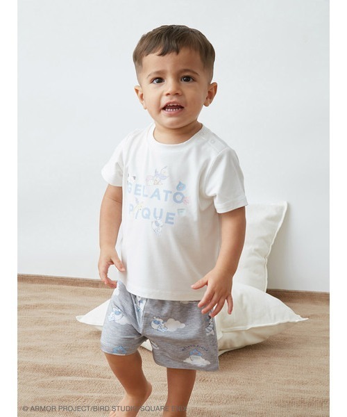 ドラゴンクエスト】【ベビー】ワンポイントTシャツ&総柄ショートパンツ
