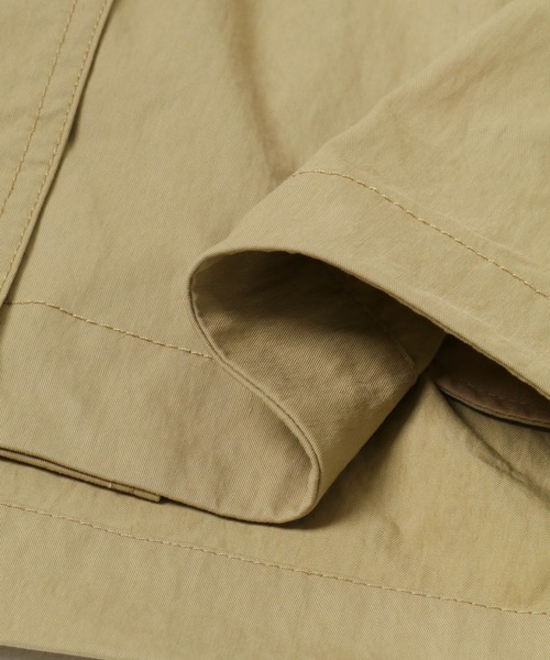 ITEMS URBANRESEARCH（アイテムズ アーバンリサーチ）の「テントラインハーフコート（その他アウター・レディース・ベージュ系その他/グリーン系その他・FREE）」の7枚目の写真
