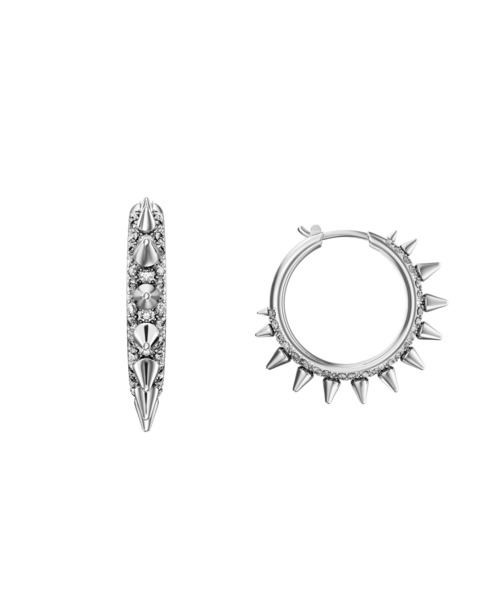 DIESEL(ディーゼル)の「ディーゼル アクセサリー ユニセックス ピアス シルバー DX1722040(ピアス(両耳用)・メンズ・シルバー・FREE)」の4枚目の写真