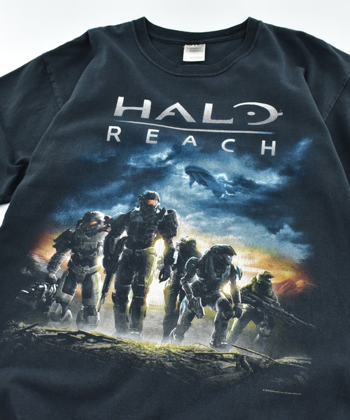 GILDAN(ギルダン)の「【USED】“Halo:Reach“ ギーク Tシャツ(Tシャツ/カットソー・メンズ・ブラック・LARGE)」の2枚目の写真