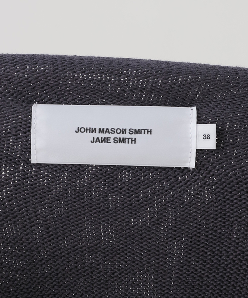 JANE SMITH / JOHN SMITH(ジェーンスミスジョンスミス)の「JANE SMITH/ジェーンスミス 7G SAILER CARDIGAN:カーディガン(カーディガン/ボレロ・レディース・チャコールグレー・38)」の6枚目の写真