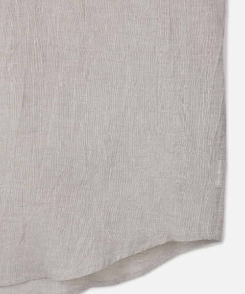 247SERIES（247シリーズ）の「オーバーサイズクリースリネンシャツ BEIGE（シャツ/ブラウス・メンズ・ベージュ・X-LARGE/LARGE/MEDIUM/SMALL/X-SMALL）」の5枚目の写真
