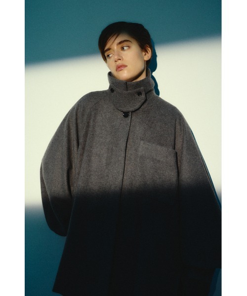 RIM.ARK（リムアーク）の「【26FW OUTER PRE ORDER】Round big sleeve CT(ラウンド ビッグ スリーブ コート)（その他アウター・レディース・グレー/ブラック/ライトブラウン・FREE）」の22枚目の写真