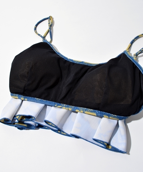 SHIPS for women(シップスフォーウィメン)の「Reyn Spooner:SHIPS別注【フラワープリント】スイムウェアー◇(水着・レディース・ライトグリーン/ブルー・SMALL/MEDIUM)」の3枚目の写真
