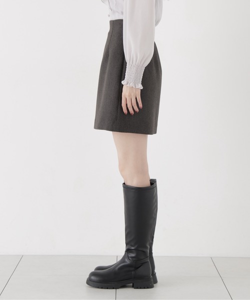 PROPORTION BODY DRESSING(プロポーションボディドレッシング)の「<a>ミニスカート(インナーパンツ付き) / 1216220004(スカート・レディース・ベージュ/ダークグレー・MEDIUM/SMALL)」の21枚目の写真