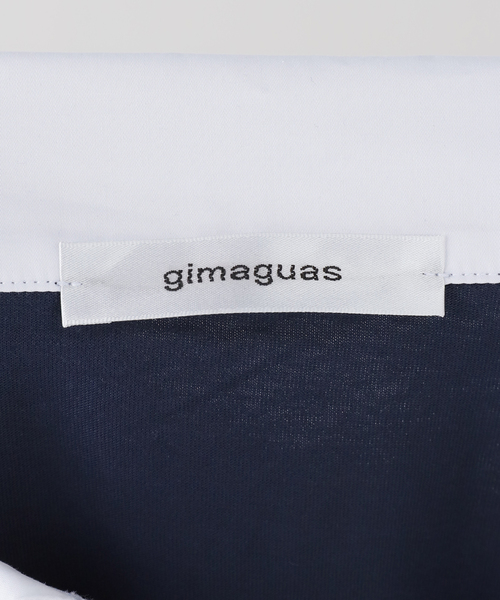 Gimaguas(ギマガス)の「gimaguas/ギマガス レイヤードポロ LUISLS2 LAYERS POLO(ポロシャツ・レディース・ネイビー・FREE)」の6枚目の写真