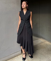 アシンメトリックヘムスカート / Asymmetric Hem Skirt