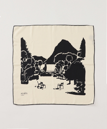 journal standard L'essage（ジャーナルスタンダードレサージュ）の「AENEIS/エネス Lugano Silk Scarf 70 スカーフ（バンダナ/スカーフ）」