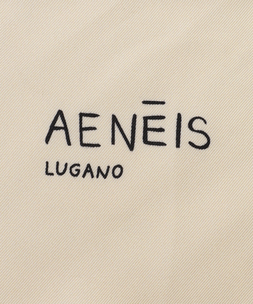 journal standard L'essage(ジャーナルスタンダードレサージュ)の「AENEIS/エネス Lugano Silk Scarf 70 スカーフ(バンダナ/スカーフ・レディース・アイボリー・FREE)」の4枚目の写真