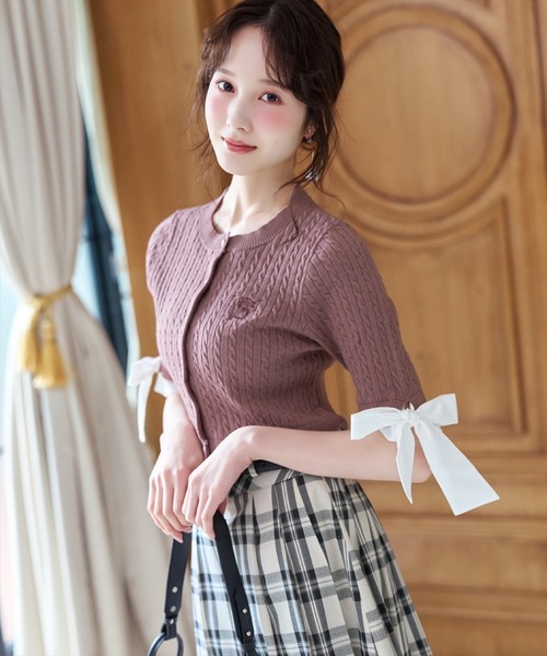 WILLSELECTION(ウィルセレクション)の「ベルト付きタックプリーツミニスカート(スカート・レディース・ブラック系その他/ボルドー/ホワイト系その他・FREE)」の17枚目の写真