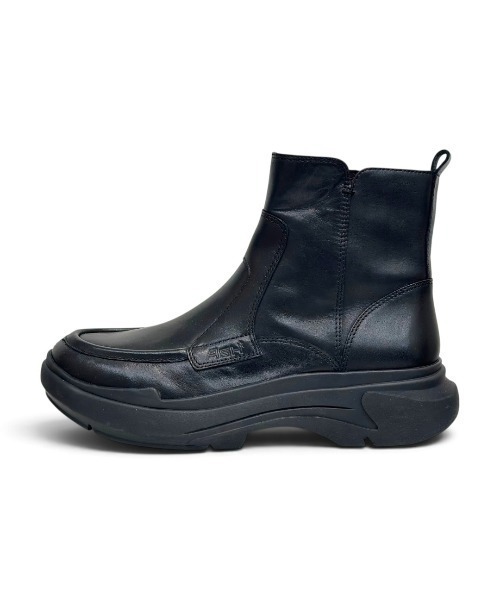 ASH(アッシュ)の「アッシュ【NORRIS】スニーカーブーツ レザー 厚底 4.5cmヒール(ブーツ・レディース・ブラック・37/38/39/40/35/36)」の3枚目の写真