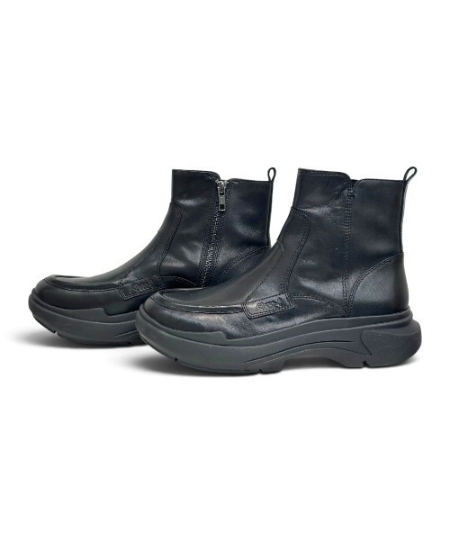 ASH(アッシュ)の「アッシュ【NORRIS】スニーカーブーツ レザー 厚底 4.5cmヒール(ブーツ・レディース・ブラック・37/38/39/40/35/36)」の6枚目の写真