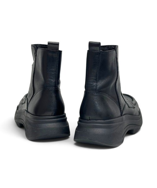 ASH(アッシュ)の「アッシュ【NORRIS】スニーカーブーツ レザー 厚底 4.5cmヒール(ブーツ・レディース・ブラック・37/38/39/40/35/36)」の7枚目の写真