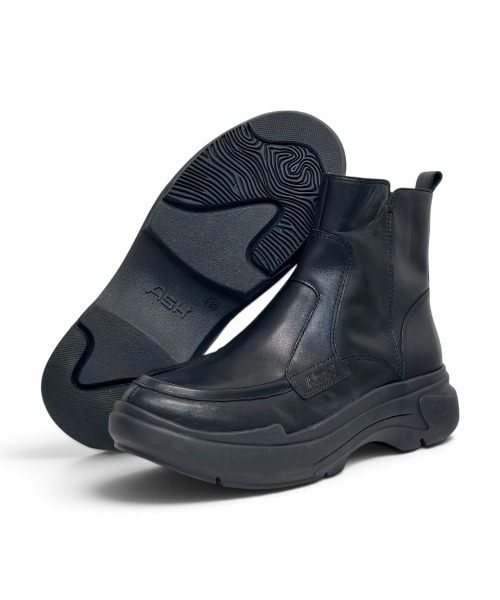 ASH(アッシュ)の「アッシュ【NORRIS】スニーカーブーツ レザー 厚底 4.5cmヒール(ブーツ・レディース・ブラック・37/38/39/40/35/36)」の11枚目の写真