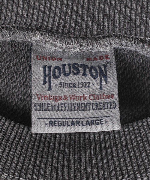 HOUSTON(ヒューストン)の「【UT214】【HOUSTON/ヒューストン】PIGMENT R/W SWEAT SHIRT TIGER 22462(スウェット・メンズ・ブラック・LARGE/X-LARGE/MEDIUM)」の3枚目の写真