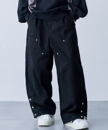 【UNISEX】DOUBLE KNEE CURVE PANTS/ダブルニーカーブパンツ