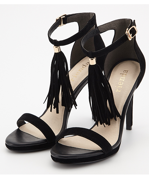 rienda（リエンダ）の「2WAYﾀｯｾﾙｻﾝﾀﾞﾙ（サンダル・レディース・ブラック/ベージュ/オレンジ・L/S/M）」の2枚目の写真