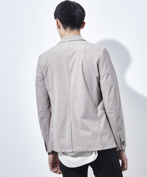 STUDIOUS（ステュディオス）の「【STUDIOUS】サマーハイテンションジャケット（テーラードジャケット・メンズ・ブラック/カーキ・2/1/3）」の16枚目の写真