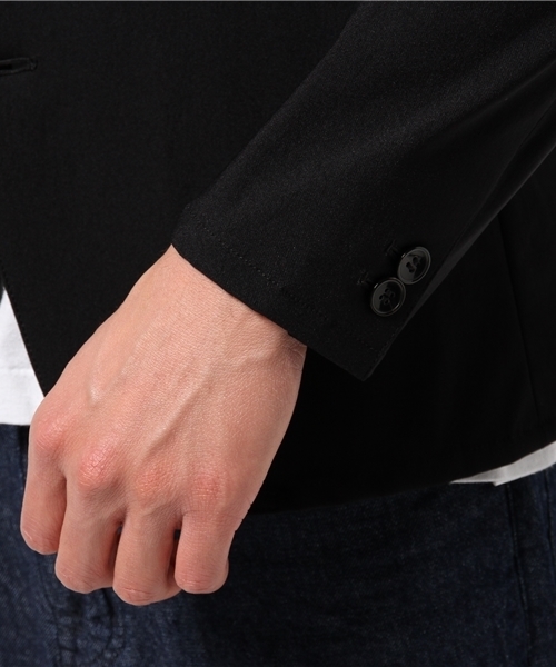 STUDIOUS（ステュディオス）の「【STUDIOUS】サマーハイテンションジャケット（テーラードジャケット・メンズ・ブラック/カーキ・2/1/3）」の9枚目の写真