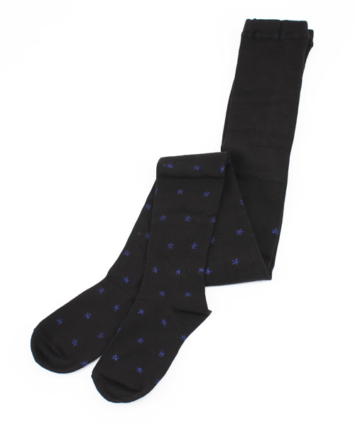 earth music&ecology（アースミュージックアンドエコロジー）の「Star/Tights（タイツ/ストッキング・レディース・ブルー/ピンク/シルバー/ゴールド・FREE）」の2枚目の写真