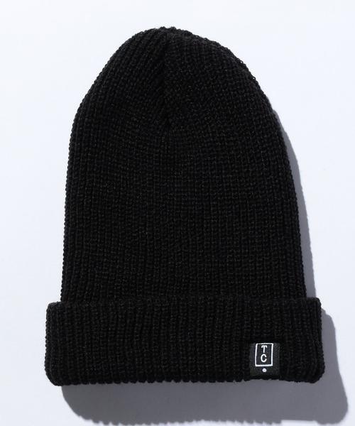 MONKEY TIME(モンキータイム)の「<TEAM COZY> LOGO BEANIE/ビーニー(ニットキャップ/ビーニー・メンズ・ブラック・FREE)」の1枚目の写真