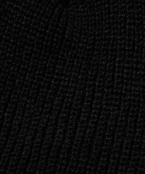 MONKEY TIME(モンキータイム)の「<TEAM COZY> LOGO BEANIE/ビーニー(ニットキャップ/ビーニー・メンズ・ブラック・FREE)」の4枚目の写真
